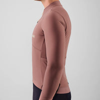 Pedaled Odyssey Long Sleeve Jersey Radtrikot langarm Dark Rose