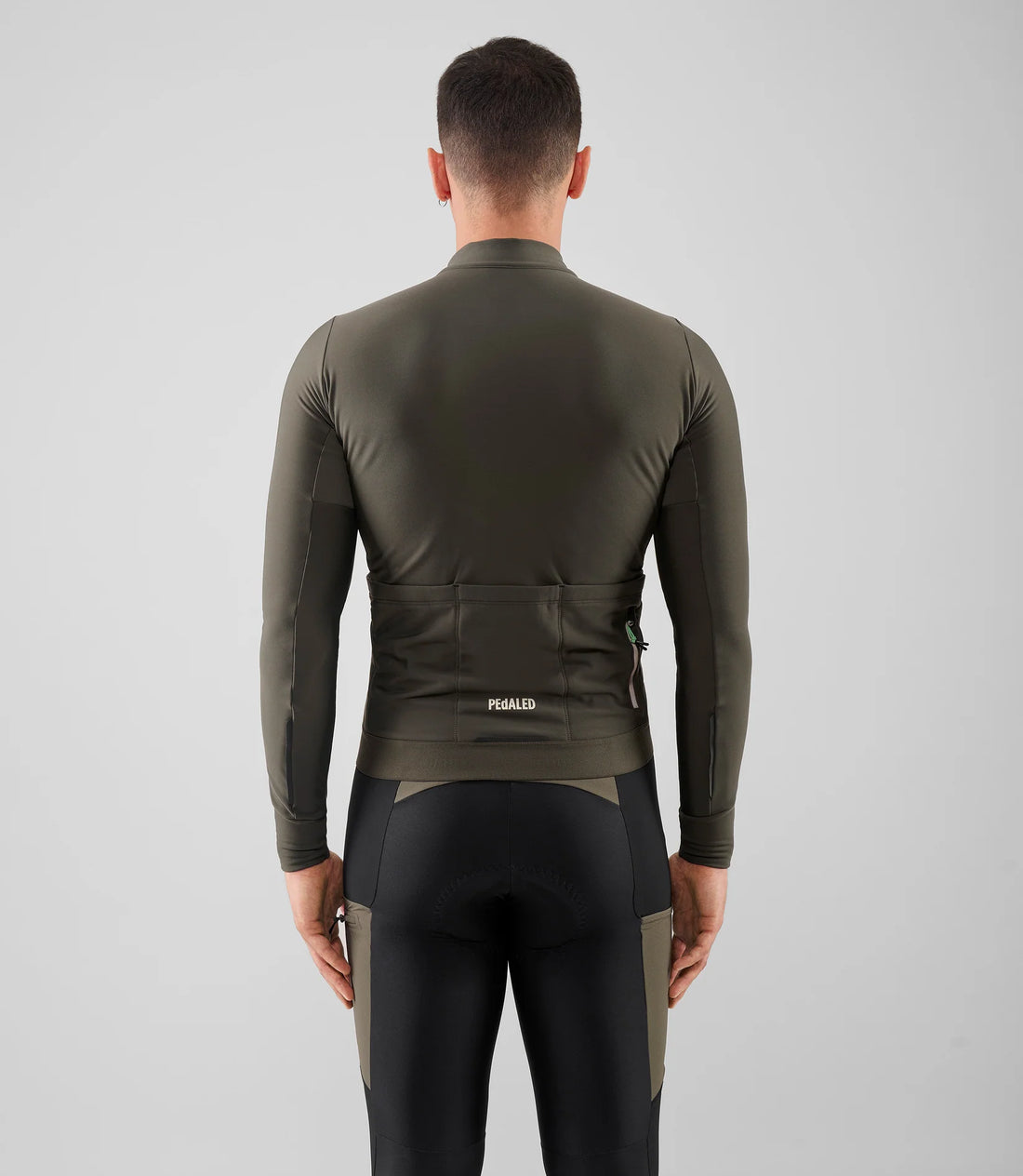 Pedaled Odyssey Long Sleeve Jersey Radtrikot langarm Grey Ink