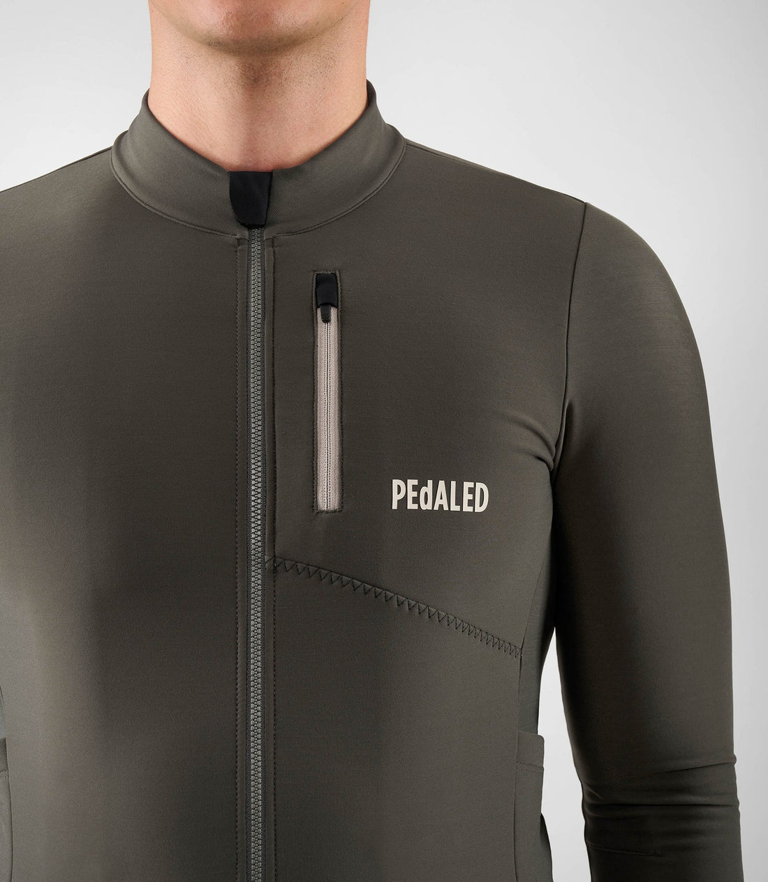 Pedaled Odyssey Long Sleeve Jersey Radtrikot langarm Grey Ink