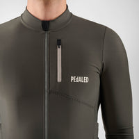 Pedaled Odyssey Long Sleeve Jersey Radtrikot langarm Grey Ink