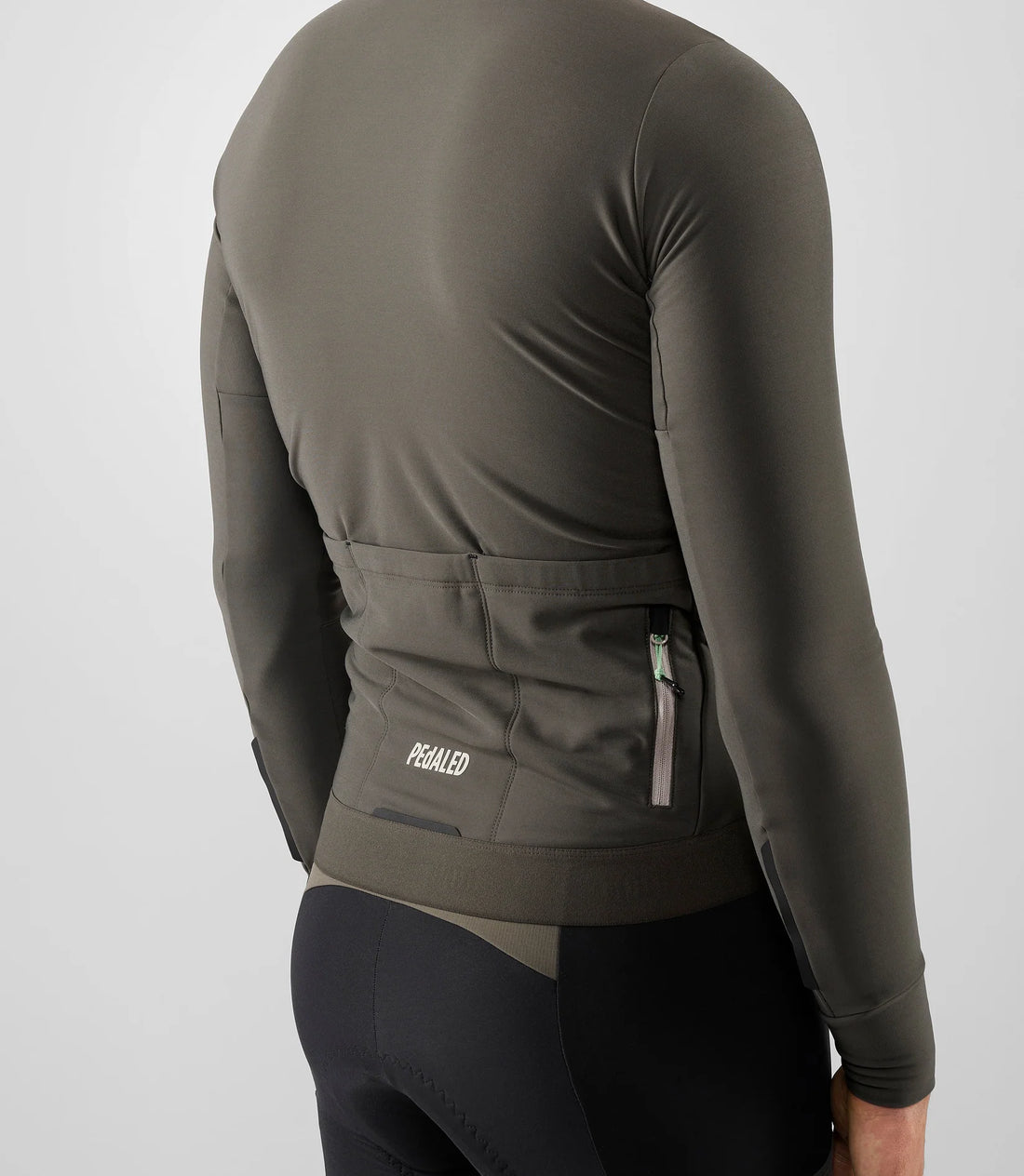 Pedaled Odyssey Long Sleeve Jersey Radtrikot langarm Grey Ink