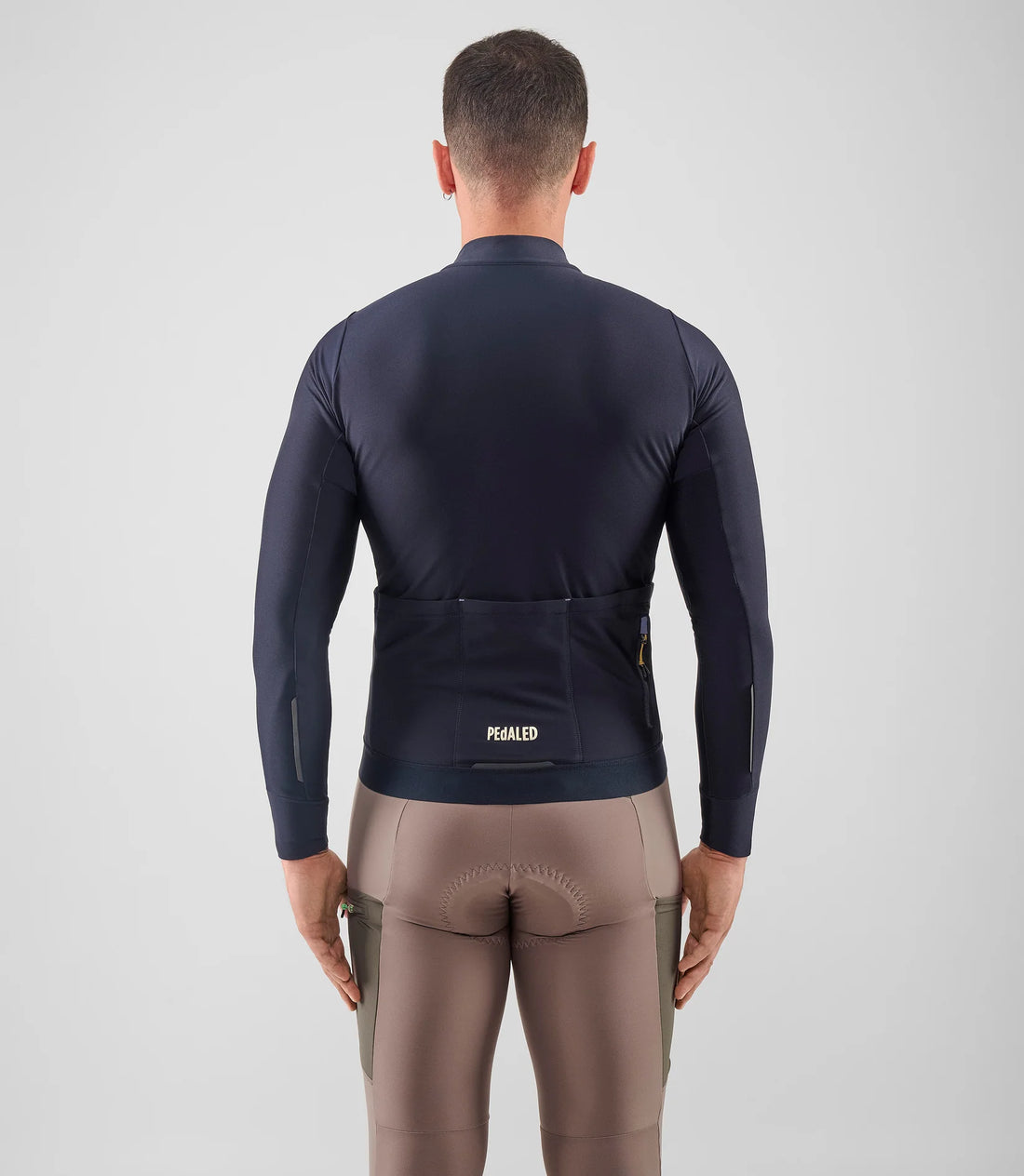 Pedaled Odyssey Long Sleeve Jersey Radtrikot langarm Dark Navy