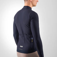 Pedaled Odyssey Long Sleeve Jersey Radtrikot langarm Dark Navy