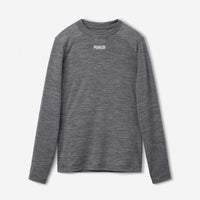 Pedaled Element Merino Base Layer Radunterhemd langarm Grey