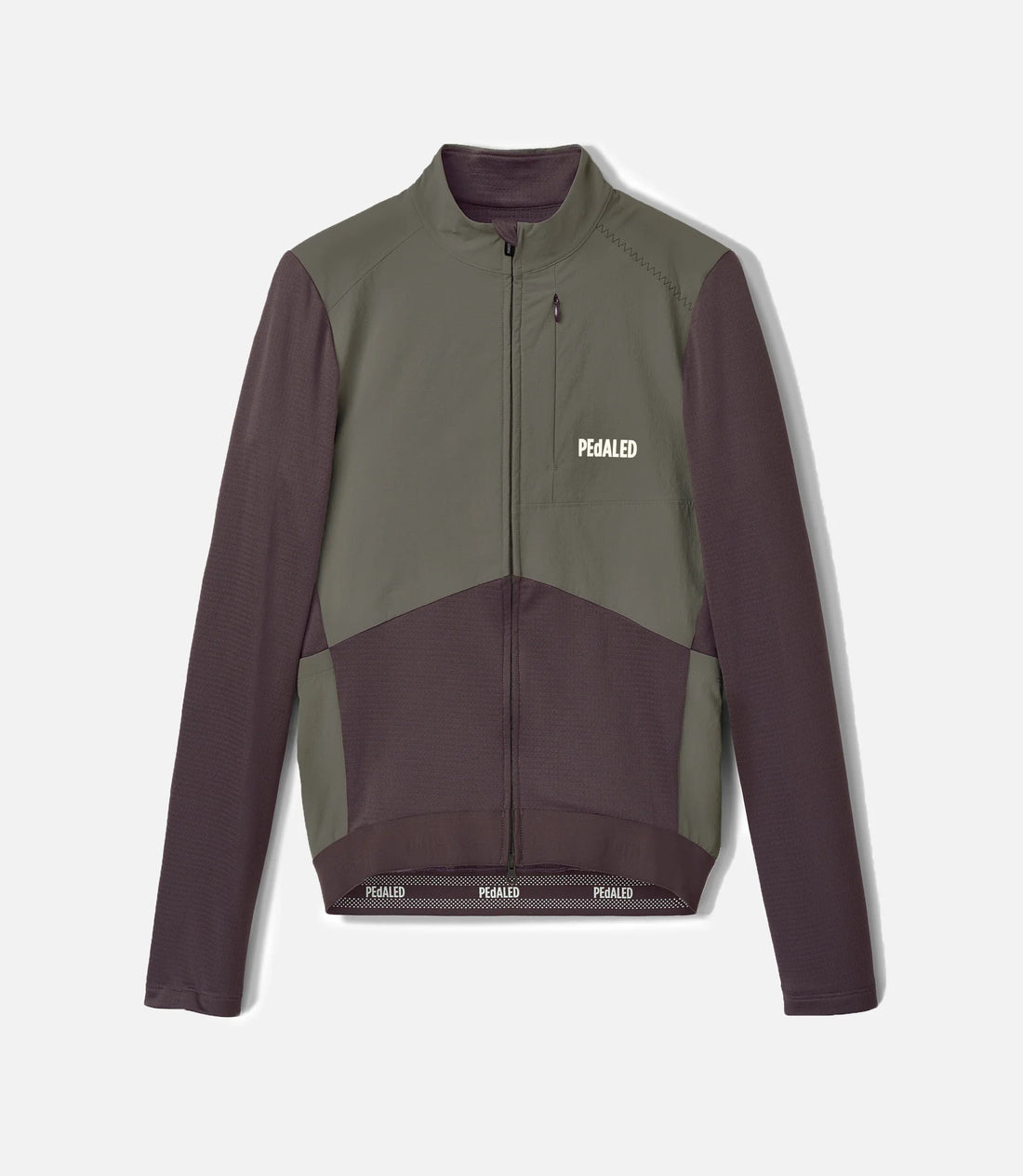 Pedaled Odyssey Windblock Merino Long Sleeve Jersey Radtrikot langarm Raisin Purple