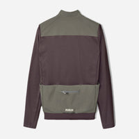 Pedaled Odyssey Windblock Merino Long Sleeve Jersey Radtrikot langarm Raisin Purple
