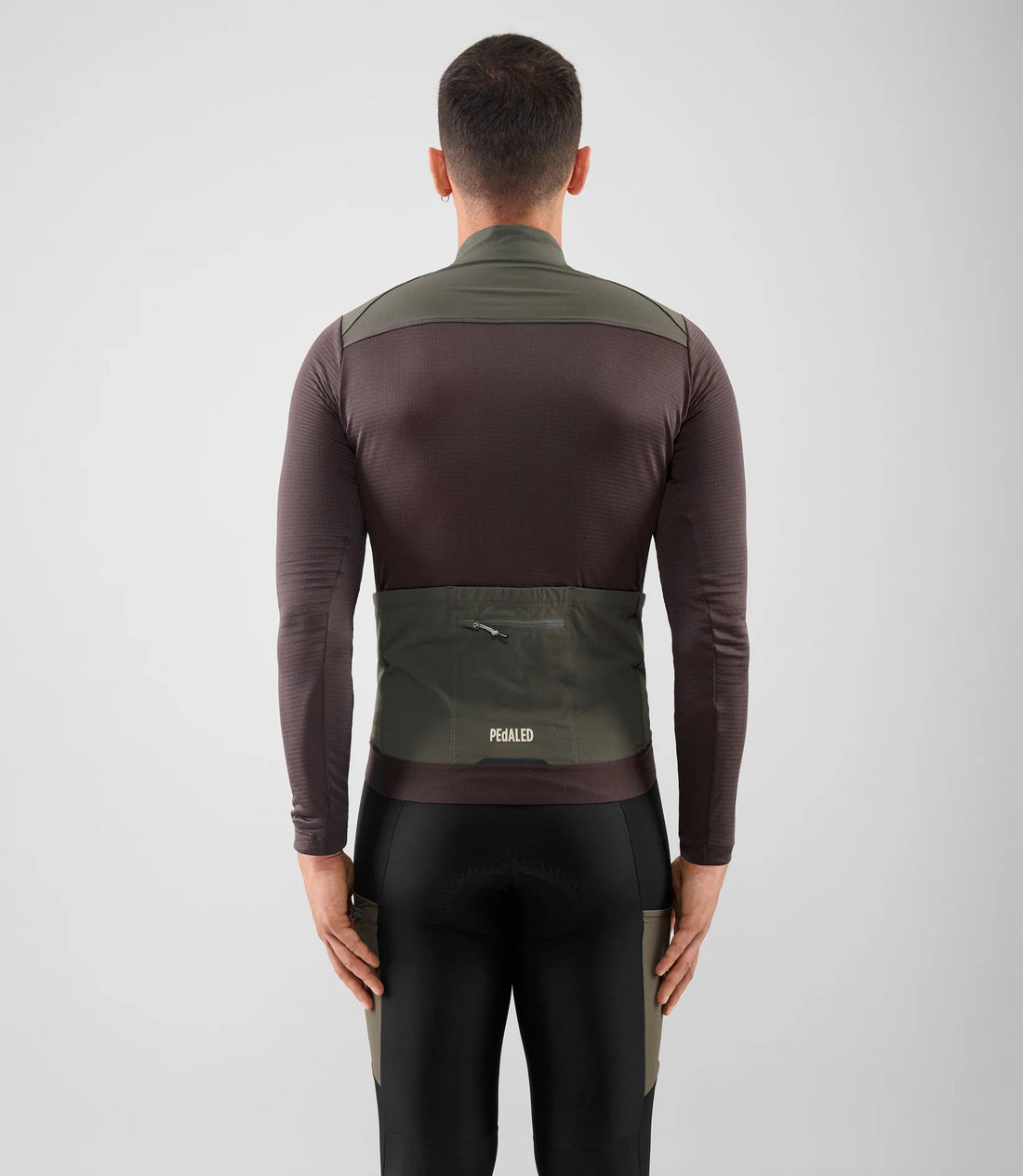 Pedaled Odyssey Windblock Merino Long Sleeve Jersey Radtrikot langarm Raisin Purple