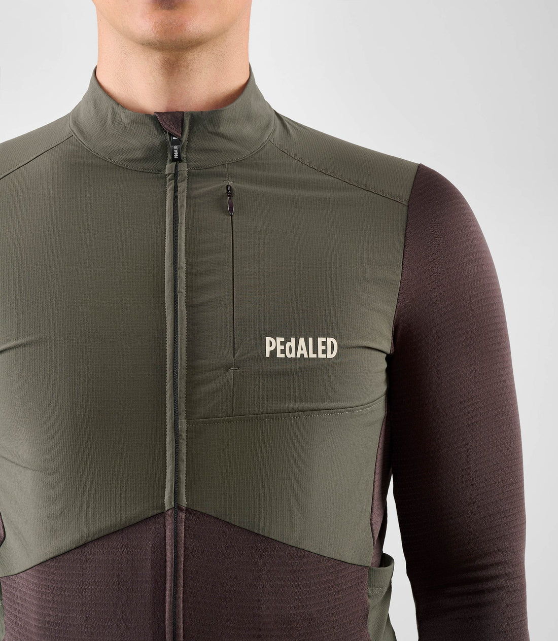 Pedaled Odyssey Windblock Merino Long Sleeve Jersey Radtrikot langarm Raisin Purple