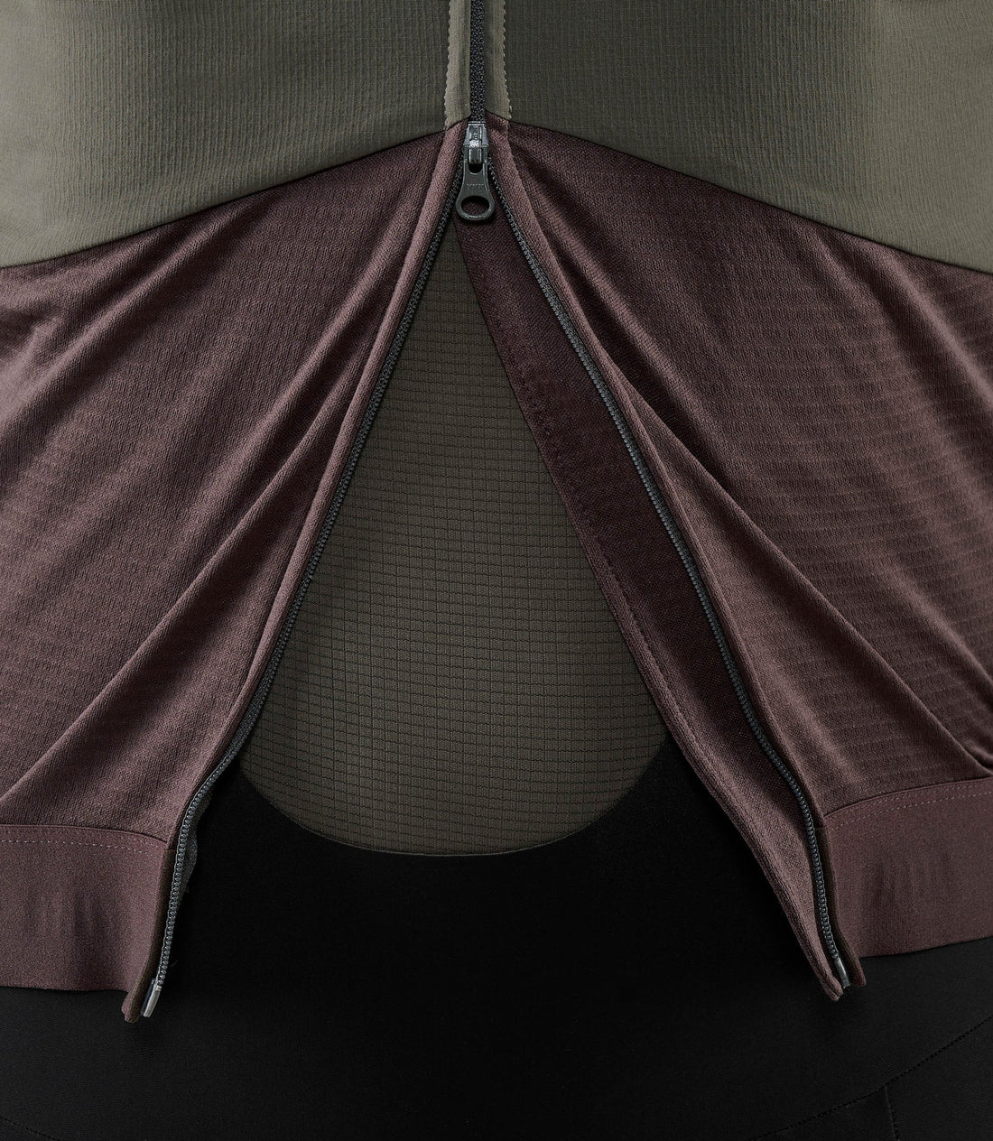 Pedaled Odyssey Windblock Merino Long Sleeve Jersey Radtrikot langarm Raisin Purple