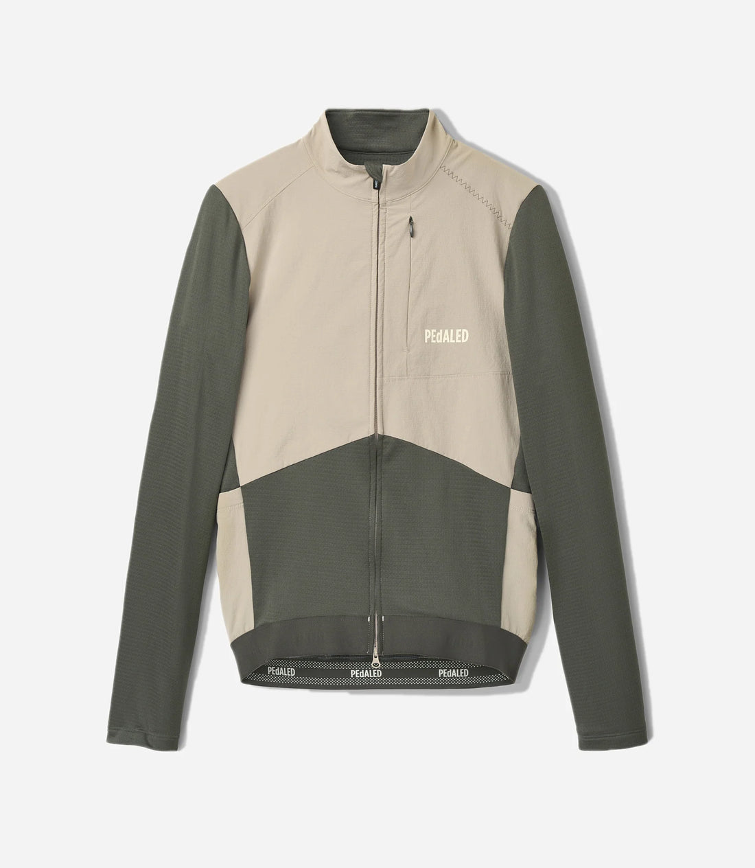 Pedaled Odyssey Windblock Merino Long Sleeve Jersey Radtrikot langarm Grey Ink