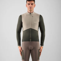 Pedaled Odyssey Windblock Merino Long Sleeve Jersey Radtrikot langarm Grey Ink