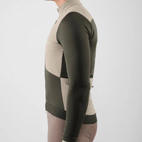 Pedaled Odyssey Windblock Merino Long Sleeve Jersey Radtrikot langarm Grey Ink