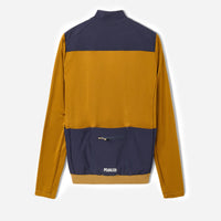 Pedaled Odyssey Windblock Merino Long Sleeve Jersey Radtrikot langarm Mustard