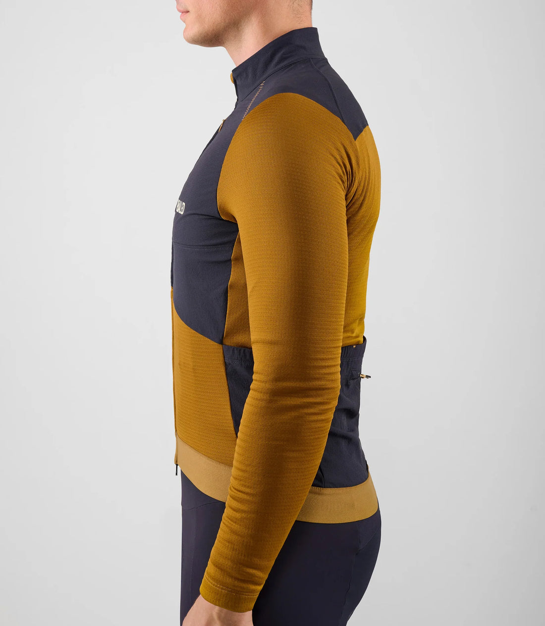 Pedaled Odyssey Windblock Merino Long Sleeve Jersey Radtrikot langarm Mustard