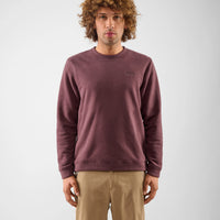 Pedaled Lifewear Zipped Sweatshirt Unisex Pullover Raisin Purple