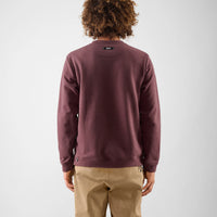 Pedaled Lifewear Zipped Sweatshirt Unisex Pullover Raisin Purple