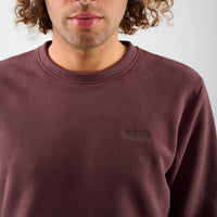 Pedaled Lifewear Zipped Sweatshirt Unisex Pullover Raisin Purple
