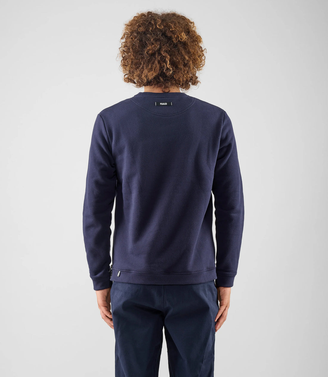 Pedaled Lifewear Zipped Sweatshirt Unisex Pullover Dark Navy
