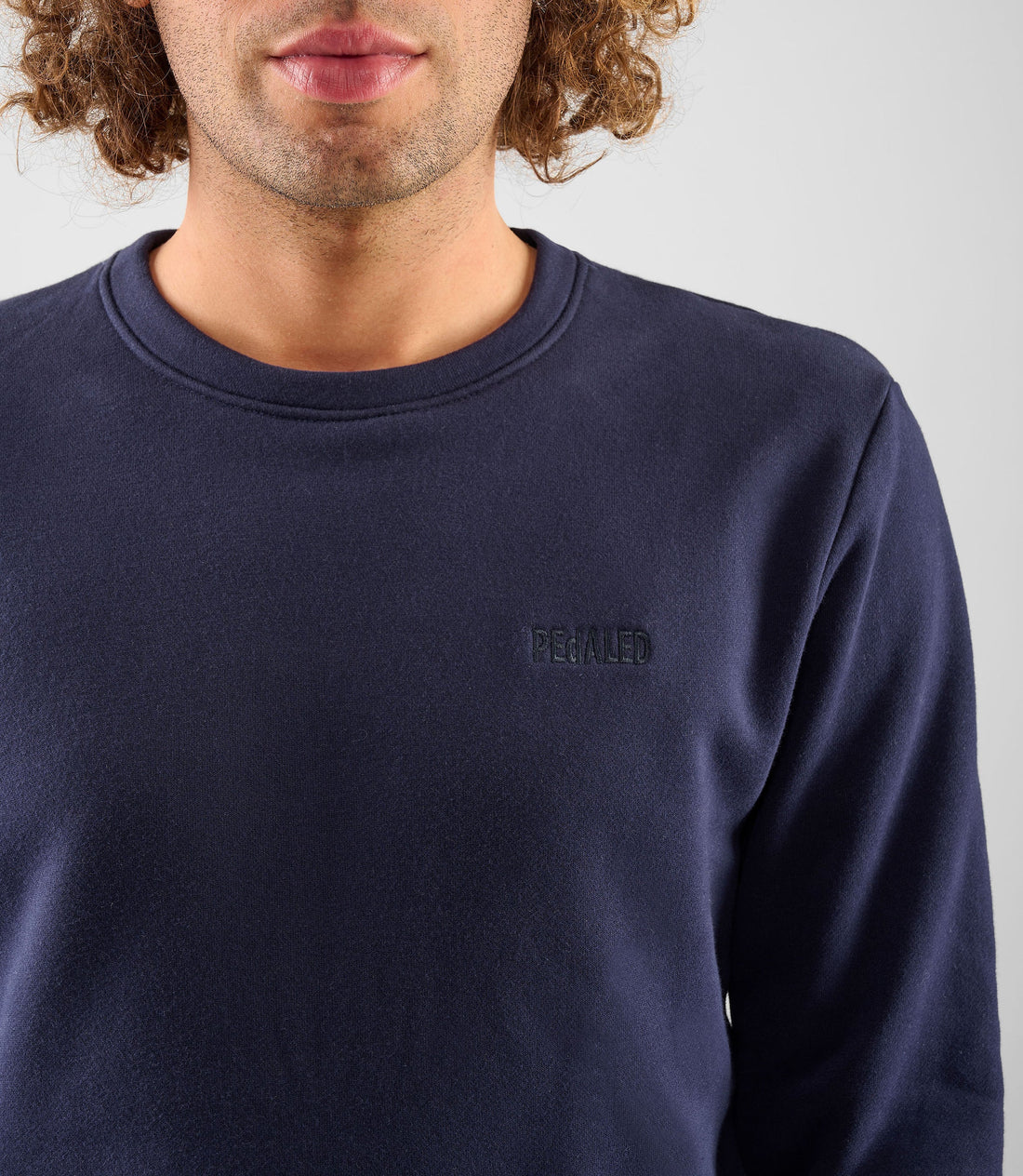 Pedaled Lifewear Zipped Sweatshirt Unisex Pullover Dark Navy