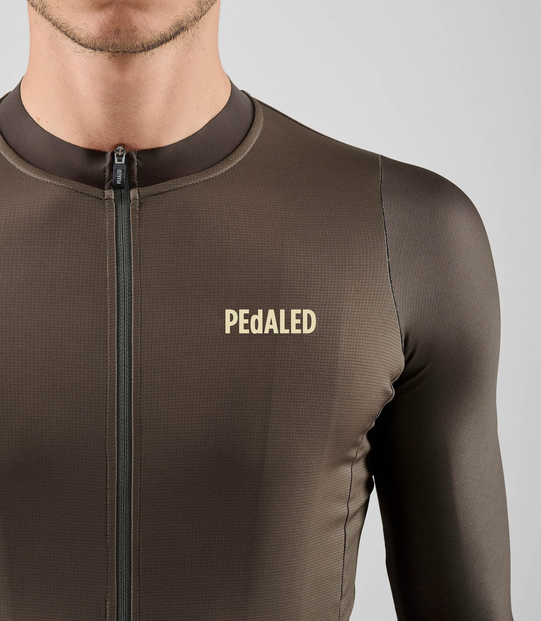 Pedaled Element Training Long Sleeve Jersey Radtrikot langarm Grey