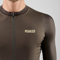 Pedaled Element Training Long Sleeve Jersey Radtrikot langarm Grey