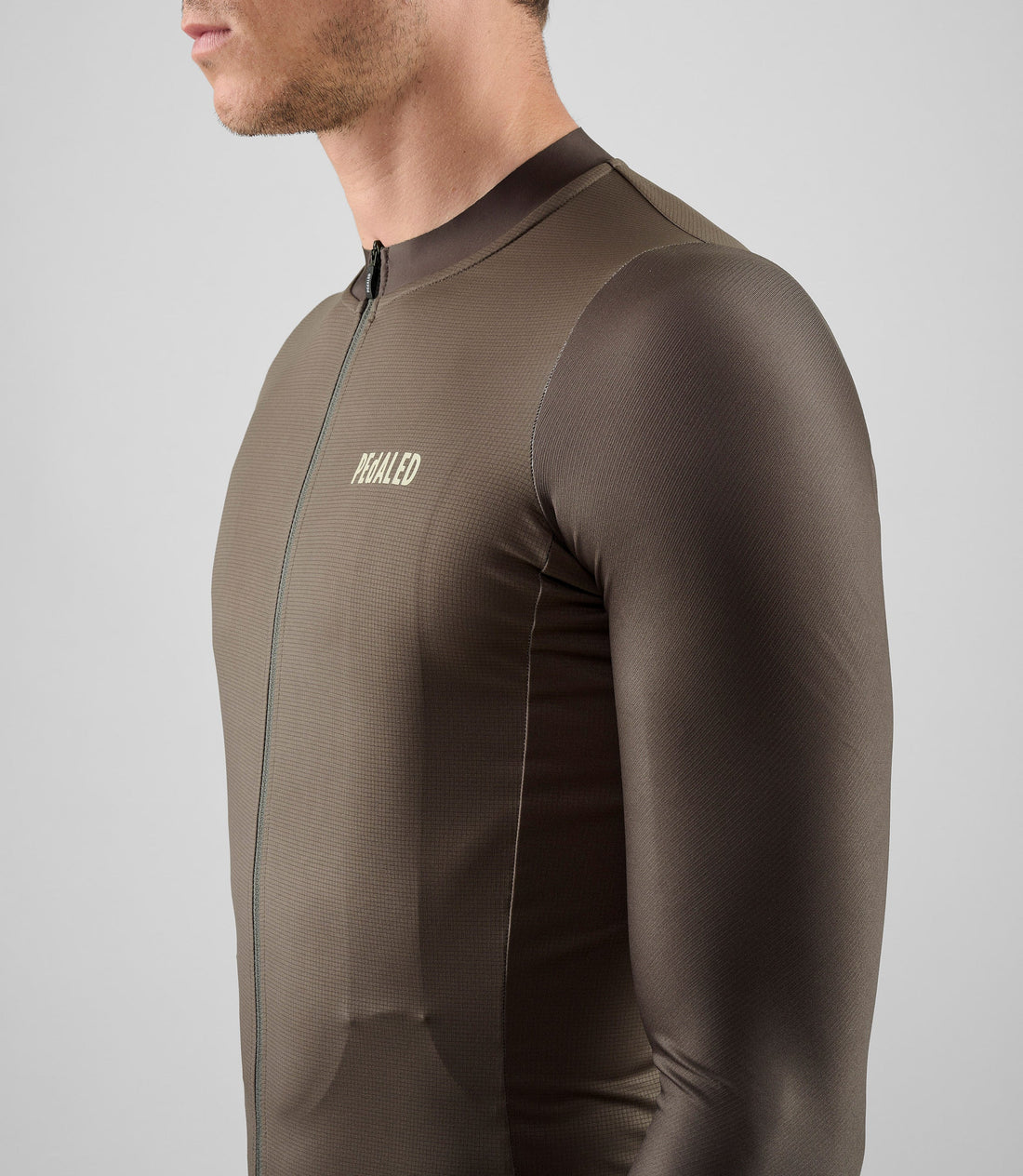 Pedaled Element Training Long Sleeve Jersey Radtrikot langarm Grey