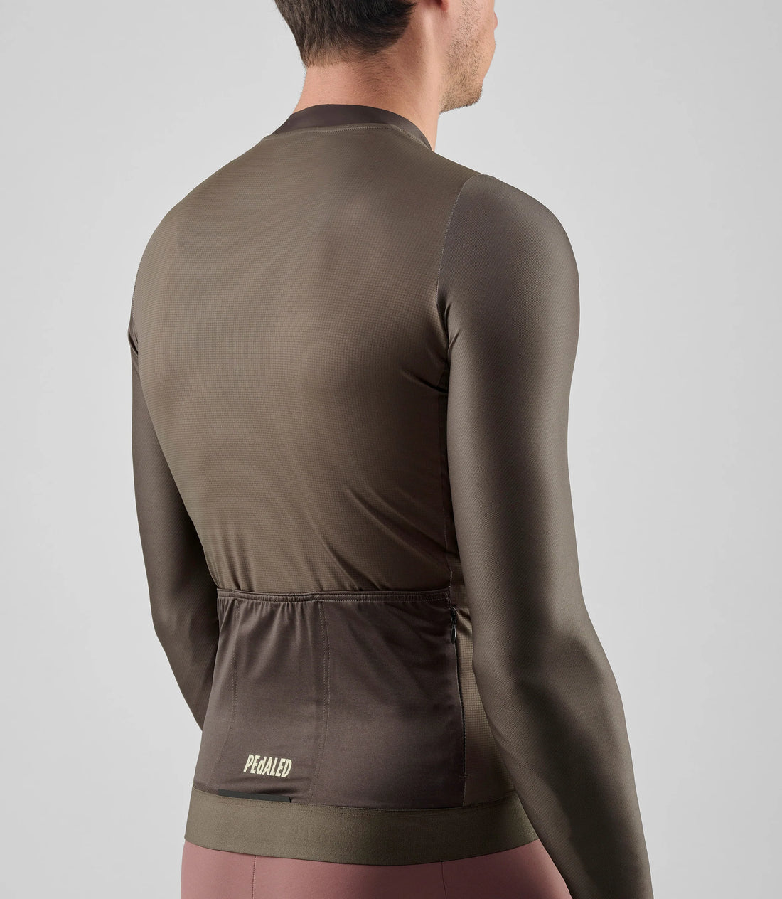 Pedaled Element Training Long Sleeve Jersey Radtrikot langarm Grey