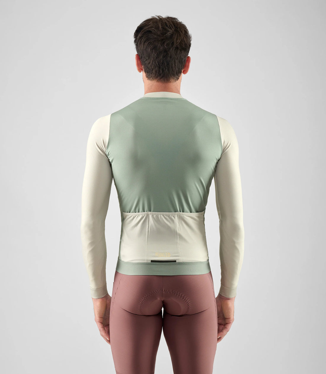 Pedaled Element Training Long Sleeve Jersey Radtrikot langarm Light Blue