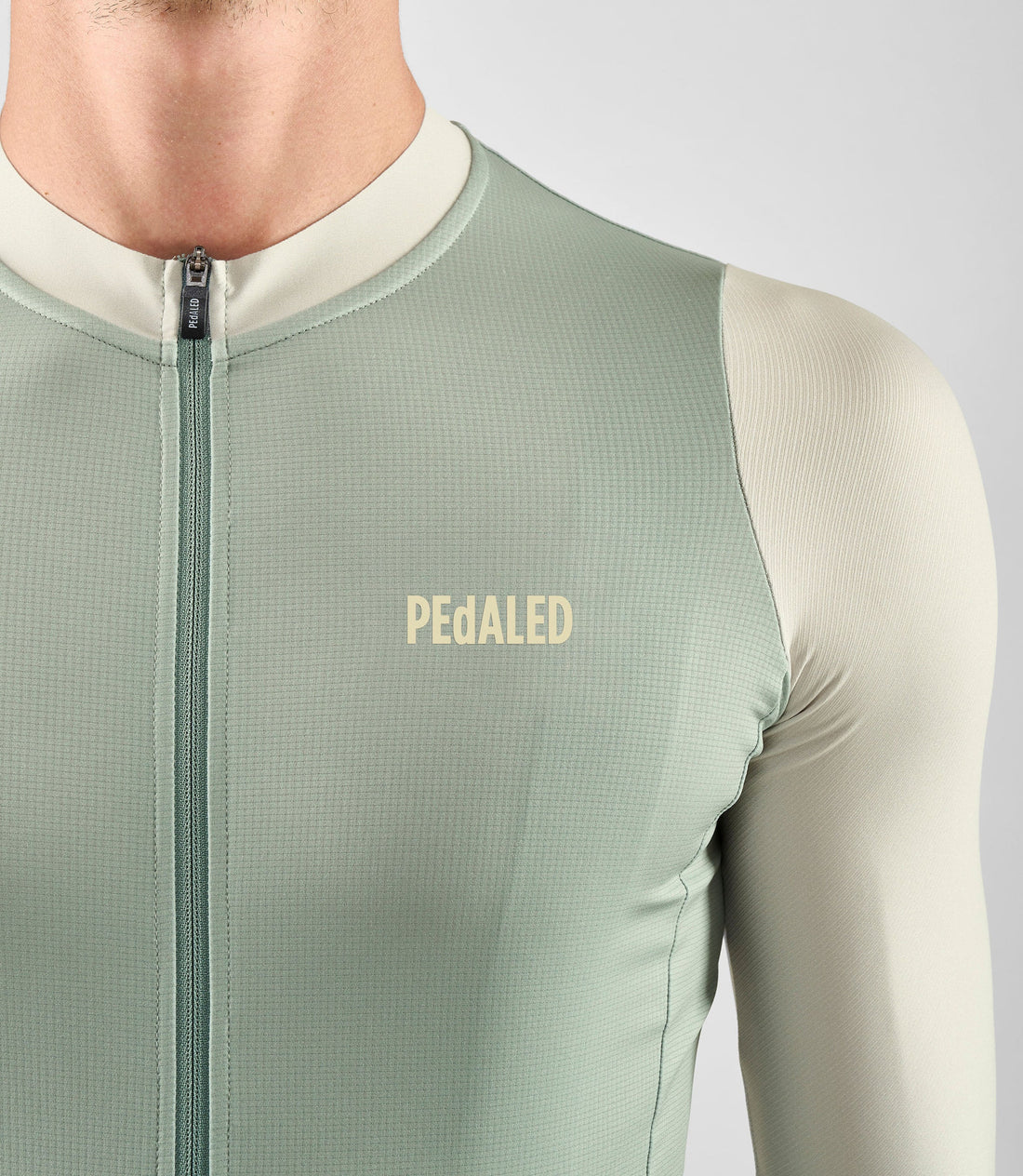 Pedaled Element Training Long Sleeve Jersey Radtrikot langarm Light Blue