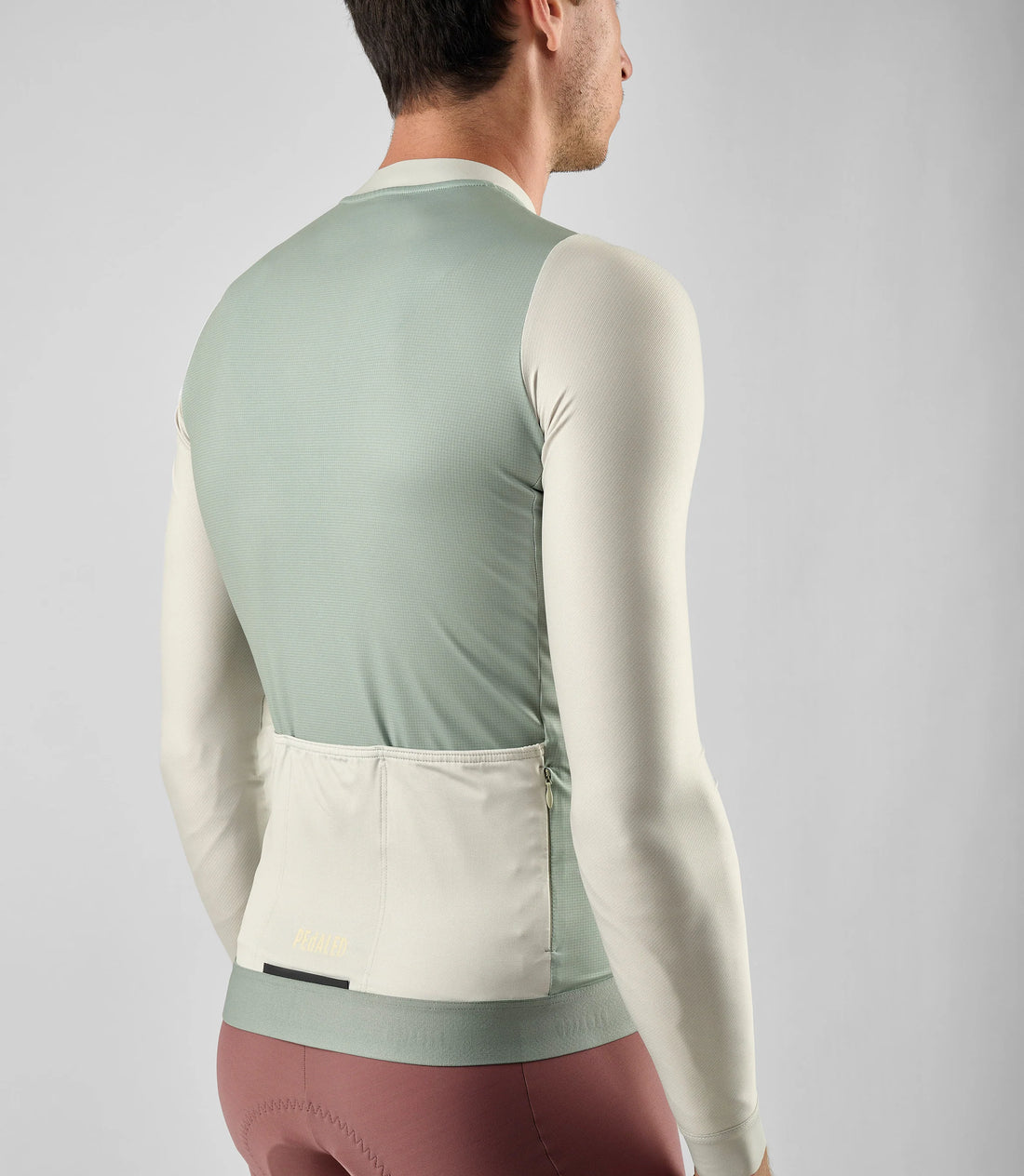 Pedaled Element Training Long Sleeve Jersey Radtrikot langarm Light Blue