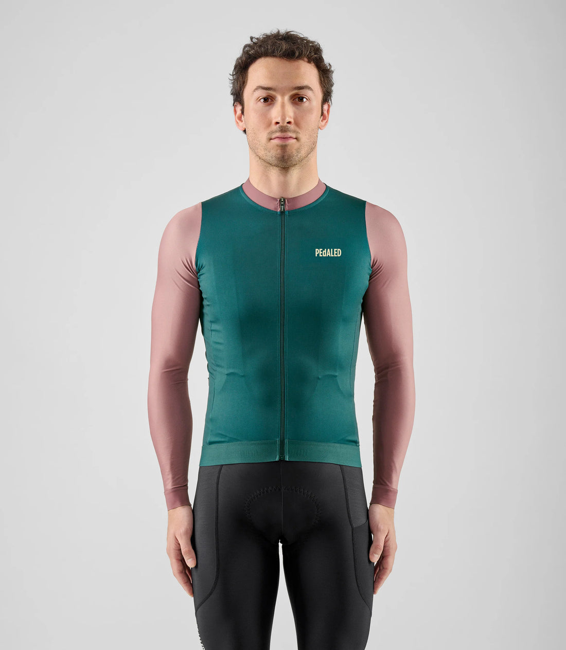 Pedaled Element Training Long Sleeve Jersey Radtrikot langarm Teal