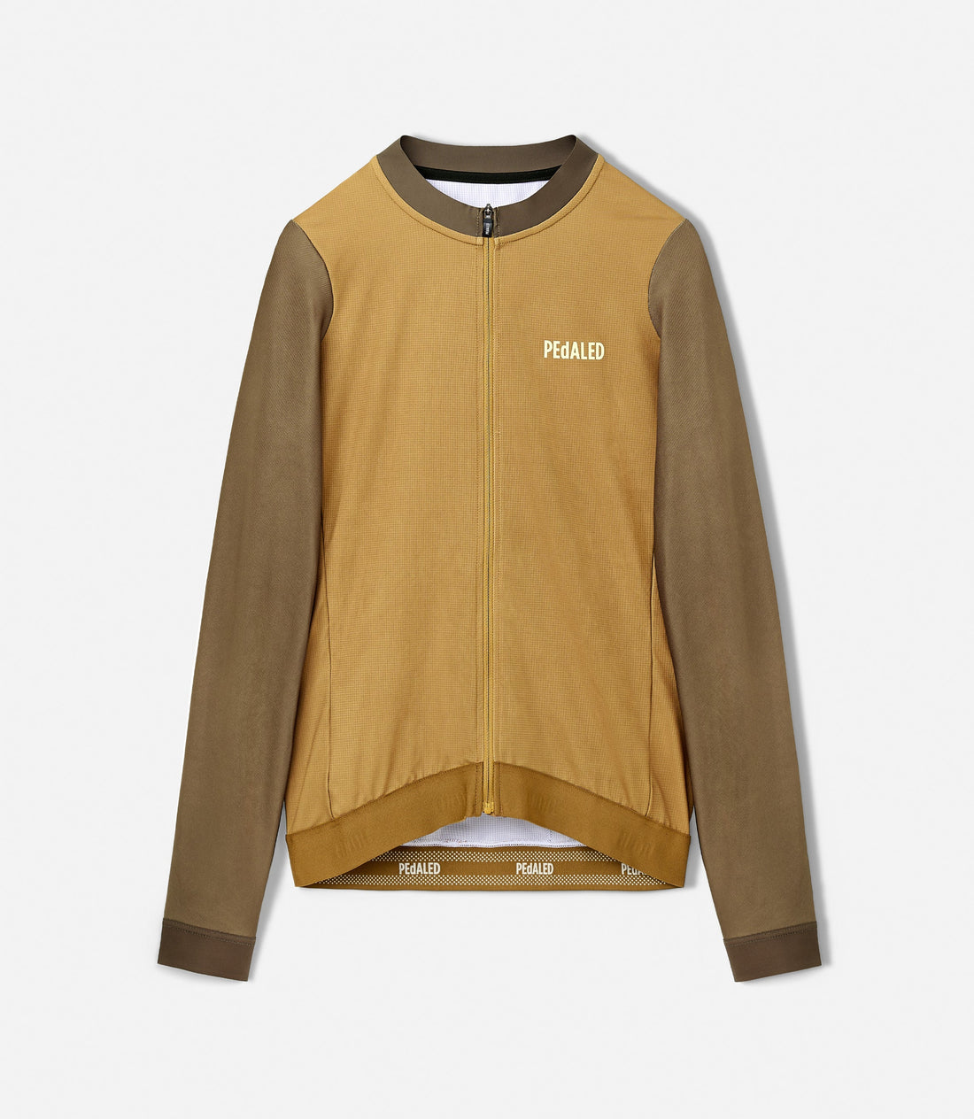 Pedaled Element Training Long Sleeve Jersey Radtrikot langarm Mustard