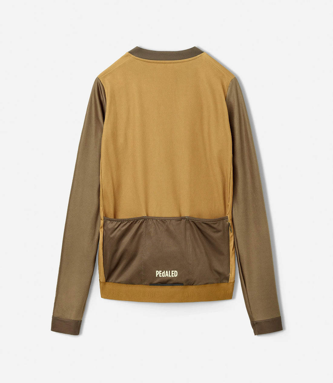 Pedaled Element Training Long Sleeve Jersey Radtrikot langarm Mustard