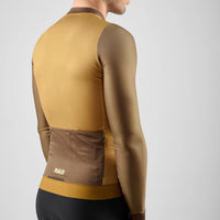 Pedaled Element Training Long Sleeve Jersey Radtrikot langarm Mustard