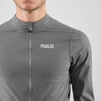 Pedaled Element Waterproof Jacket Regen Fahrradjacke Grey