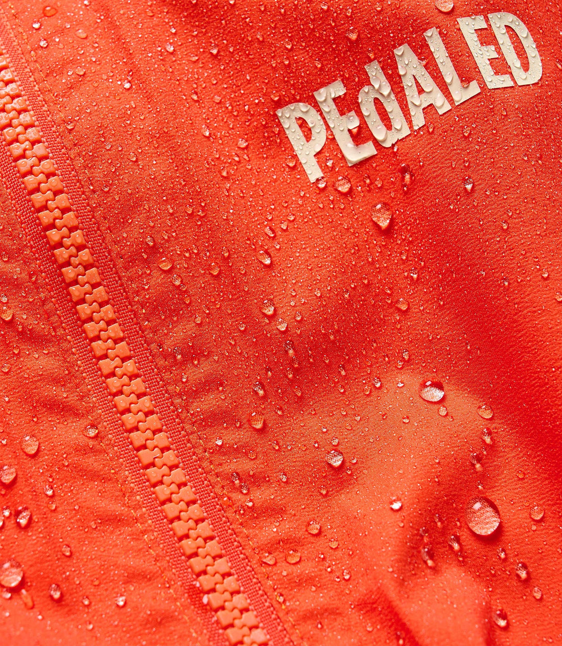 Pedaled Element Waterproof Jacket Regen Fahrradjacke Orange