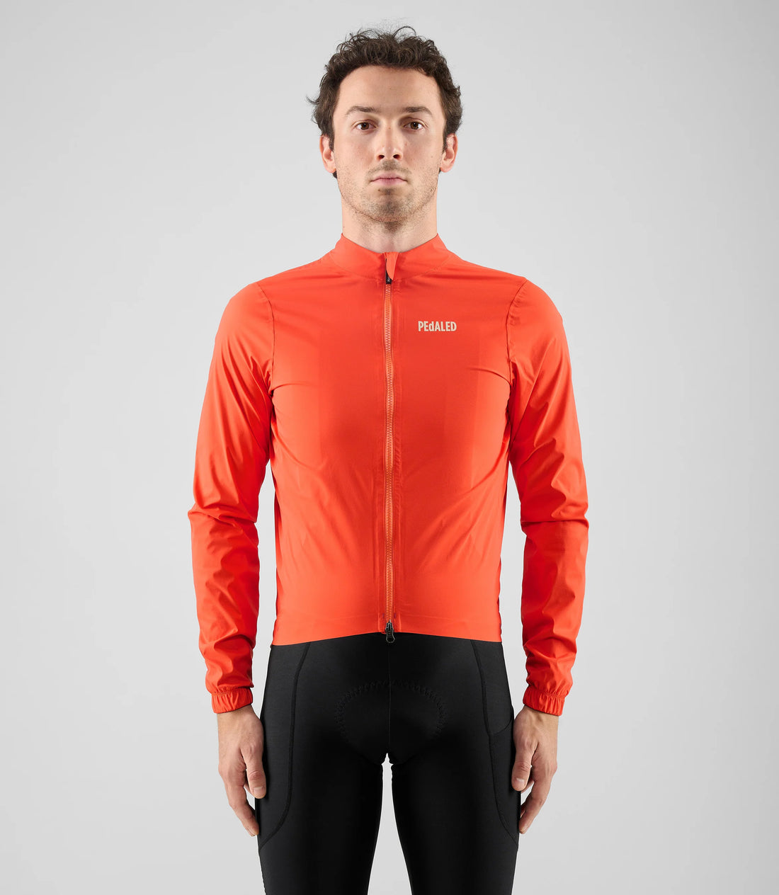 Pedaled Element Waterproof Jacket Regen Fahrradjacke Orange