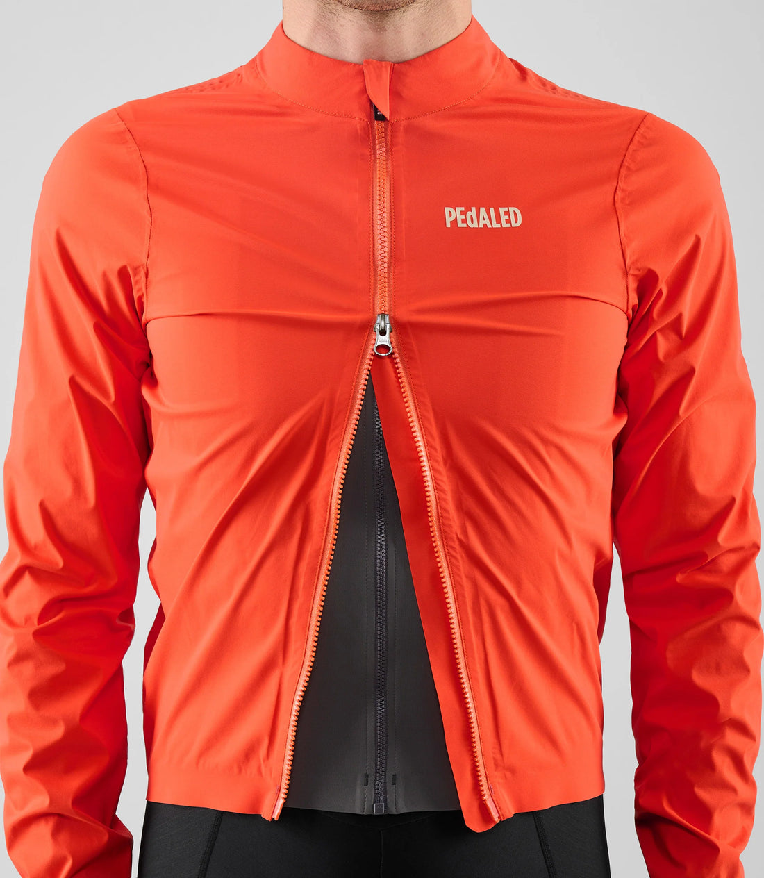 Pedaled Element Waterproof Jacket Regen Fahrradjacke Orange
