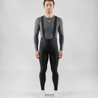 Pedaled Element Tight Thermo Trägerhose Black