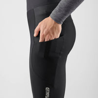 Pedaled Element Tight Thermo Trägerhose Black