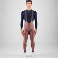 Pedaled Element Tight Thermo Trägerhose Raisin Purple