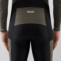Pedaled Odyssey Tight Thermo Trägerhose Black