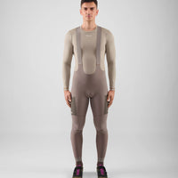 Pedaled Odyssey Tight Thermo Trägerhose Light Grey