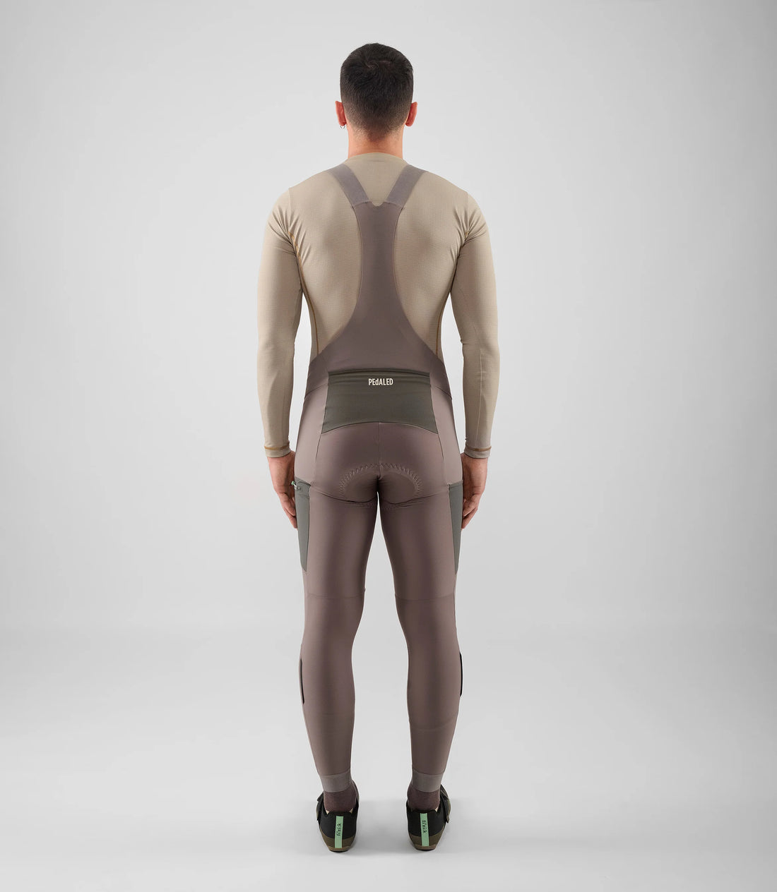 Pedaled Odyssey Tight Thermo Trägerhose Light Grey
