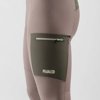 Pedaled Odyssey Tight Thermo Trägerhose Light Grey