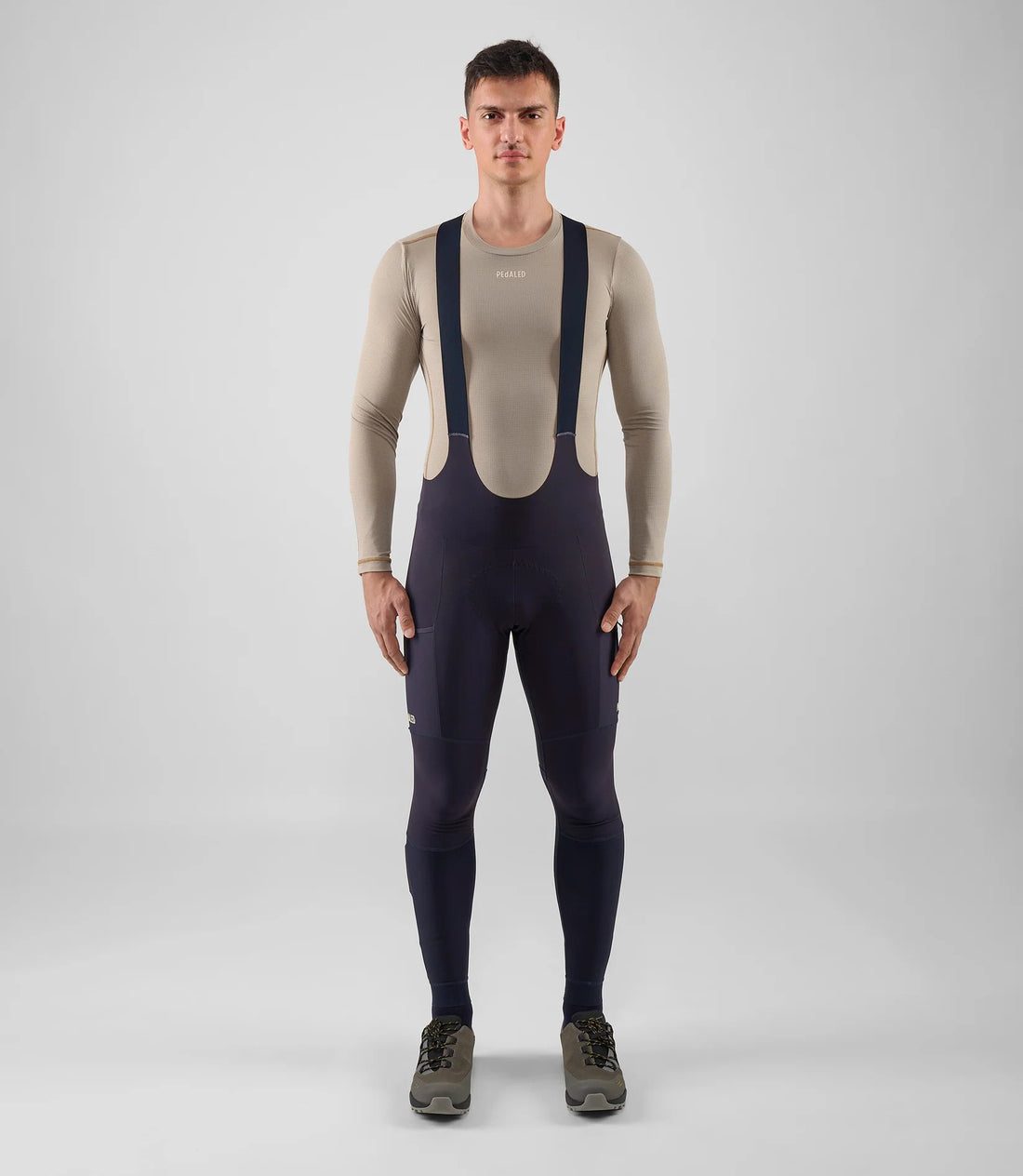 Pedaled Odyssey Tight Thermo Trägerhose Dark Navy