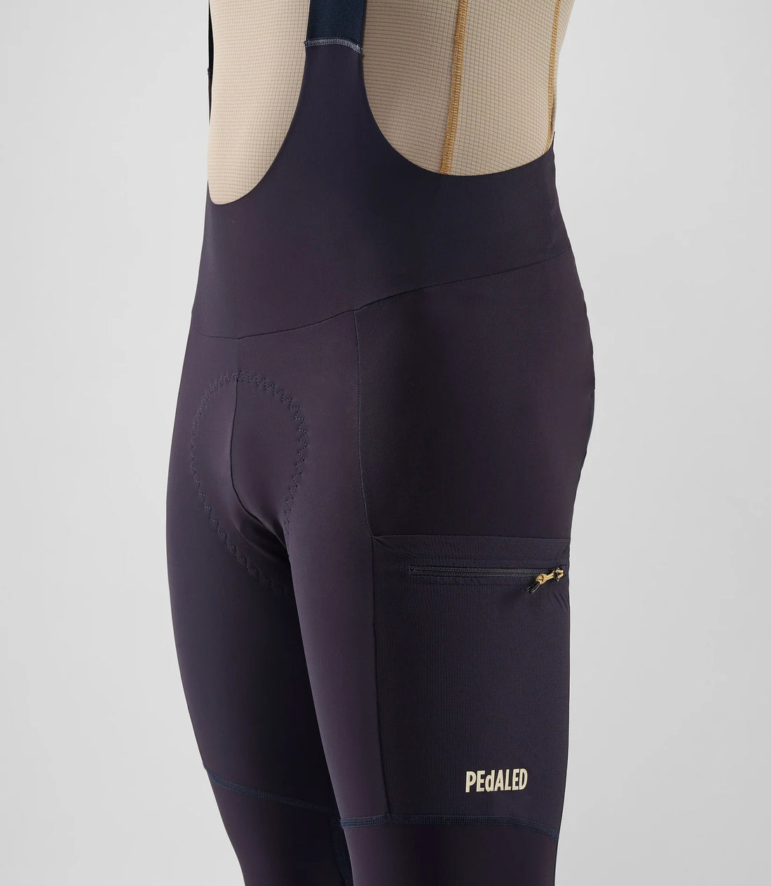 Pedaled Odyssey Tight Thermo Trägerhose Dark Navy