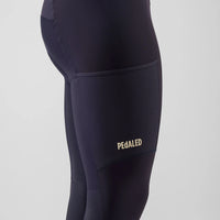 Pedaled Odyssey Tight Thermo Trägerhose Dark Navy
