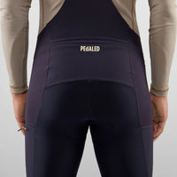 Pedaled Odyssey Tight Thermo Trägerhose Dark Navy