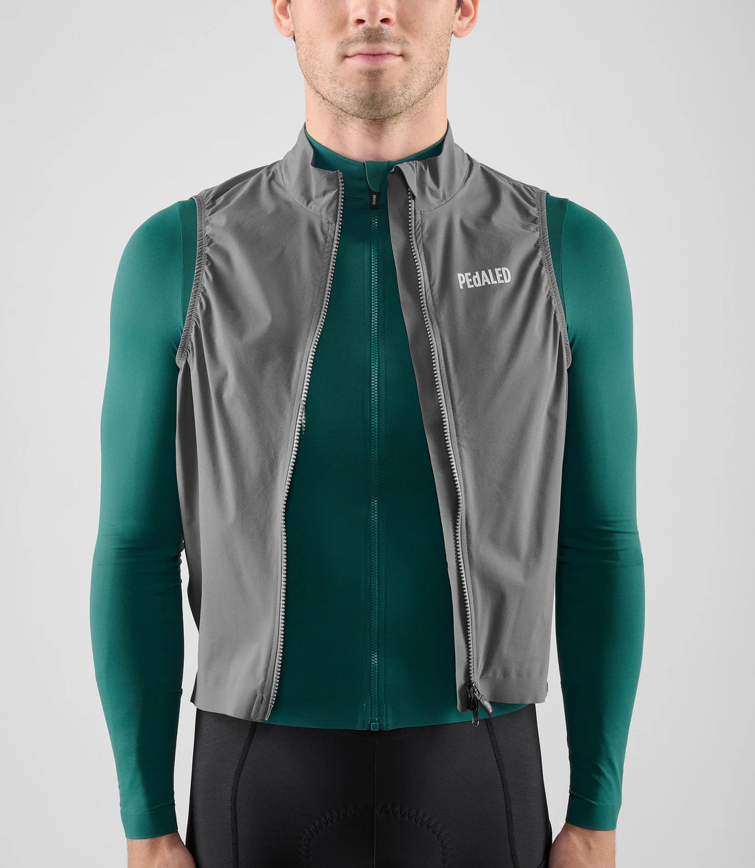 Pedaled Element Waterproof Vest Wasserdichte Weste Grey